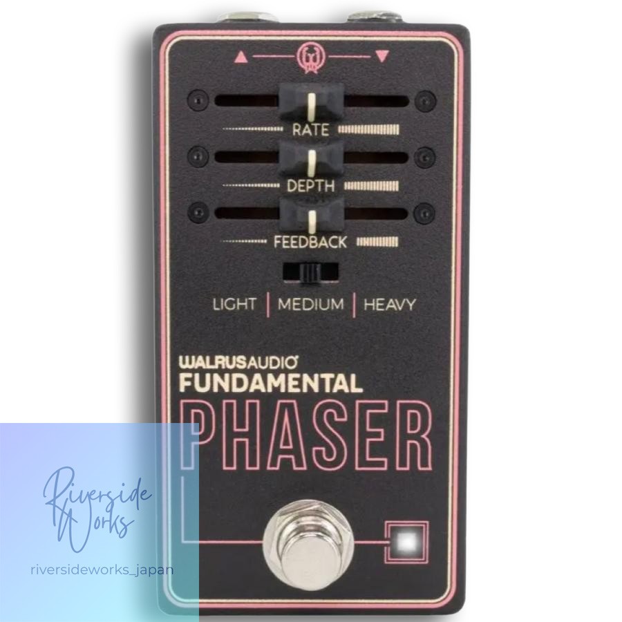 WALRUS AUDIO WAL-FUN/PHA Phaser Guitar Effect Pedal