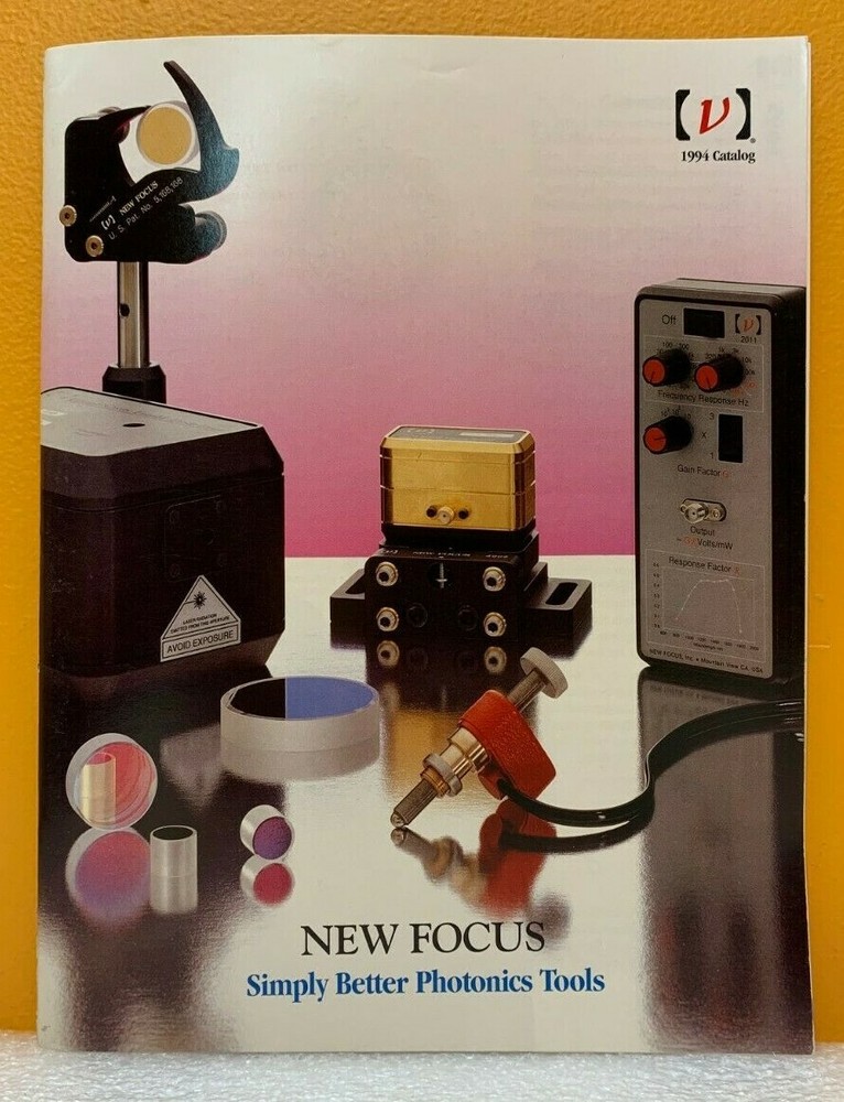 New Focus, Inc. 1994 Catalog.