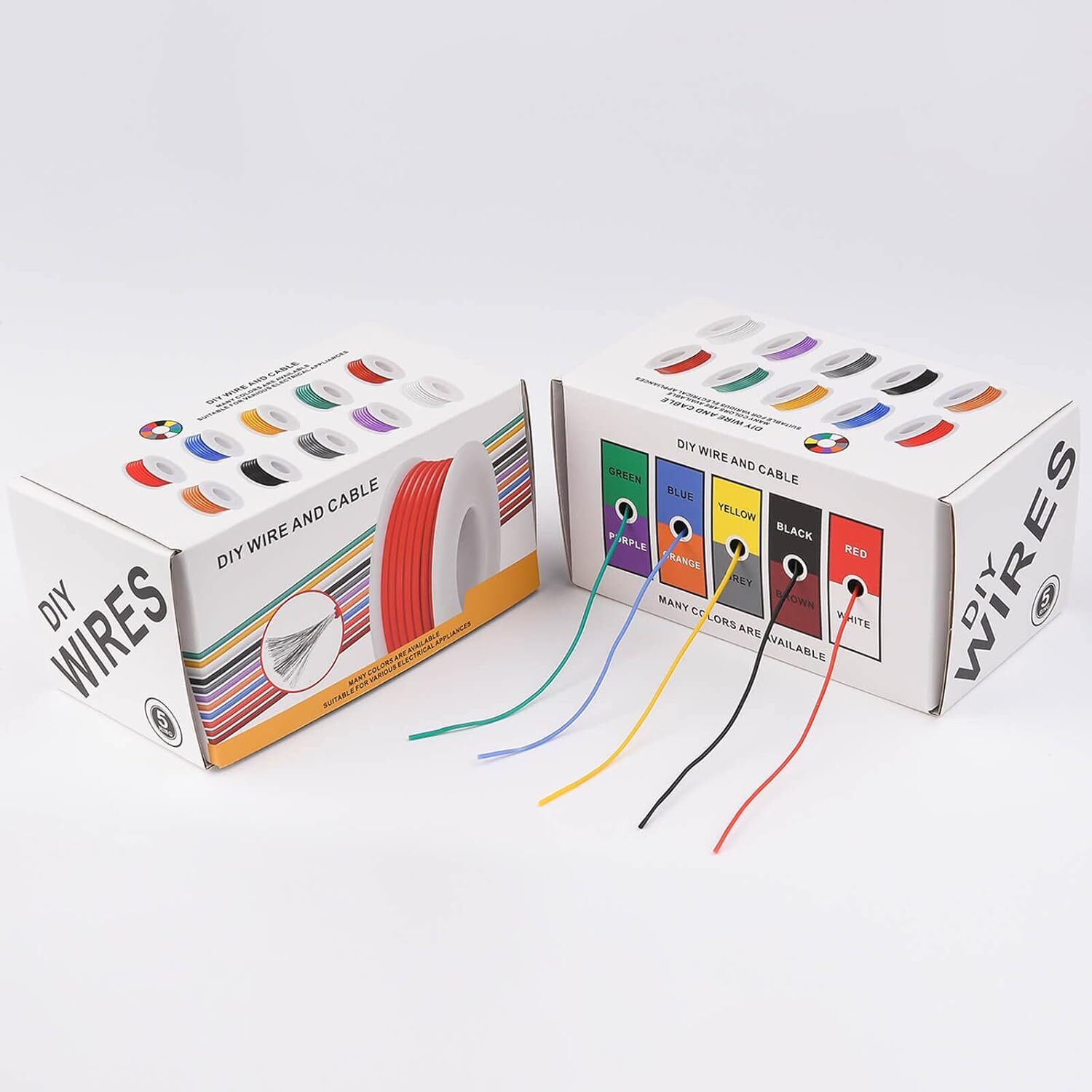 OD:0.8mm 30 AWG Stranded Electrical Wire 30 Gauge Tinned Copper Wires Flexible