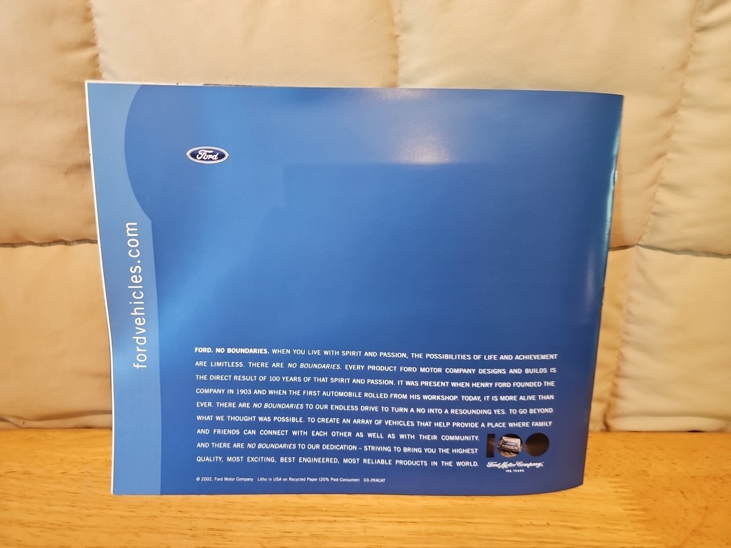 2003 Ford Ranger Truck 18-page Original Car Sales Brochure Catalog Edge Tremor