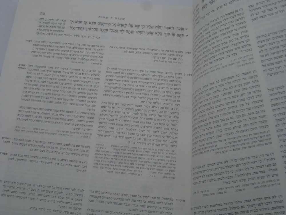 Hebrew TORAT CHAIM SHEMOT I תורת חיים : חמשה חומשי תורה מוגהים על פי הנוסח