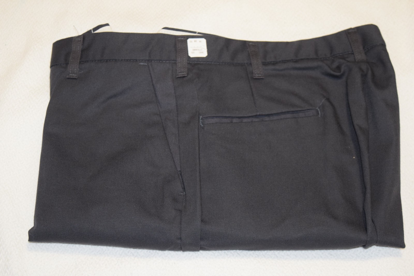 CINTAS COMFORT FLEX CHARCOAL GRAY WORKS PANTS 945-33, 36x32, 34x32