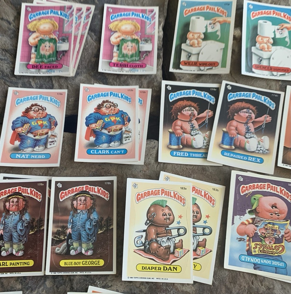 Original GPK Series 5 Card Lot. Used