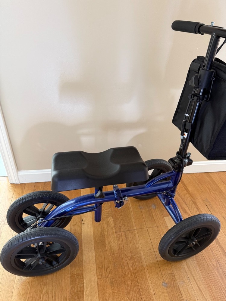 Blue Knee Walker Scooter