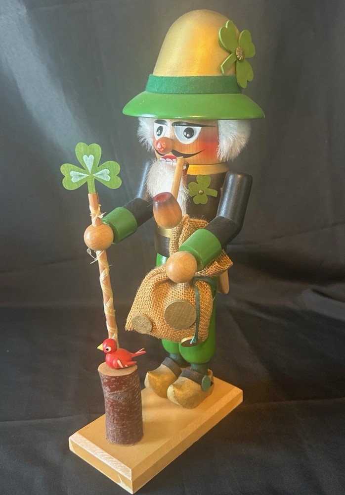 Steinbach Germany Nutcracker St Patrick S686 Irish Leprechaun Christmas Decor