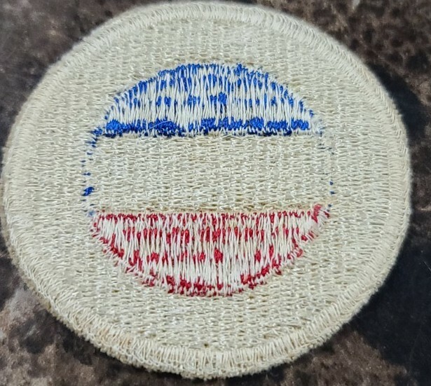 G.H. Reserve (General Headquarter Reserve Patch- White Backing-WW2 Variant