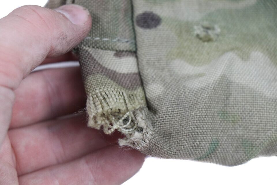 USGI Lot Of 2 OCP Multicam Molle Canteen Pouches (DEFECT / FOR REPAIR)