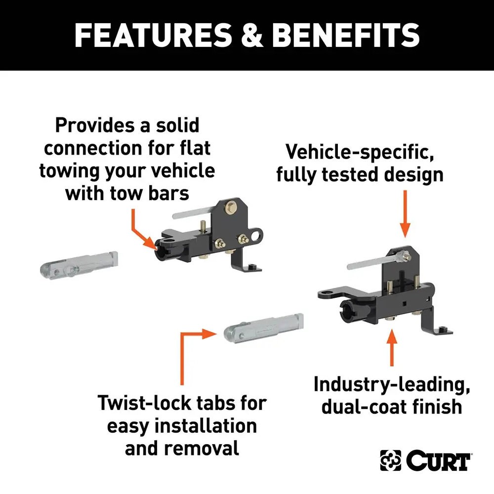 CURT Custom Tow Bar Base Plate