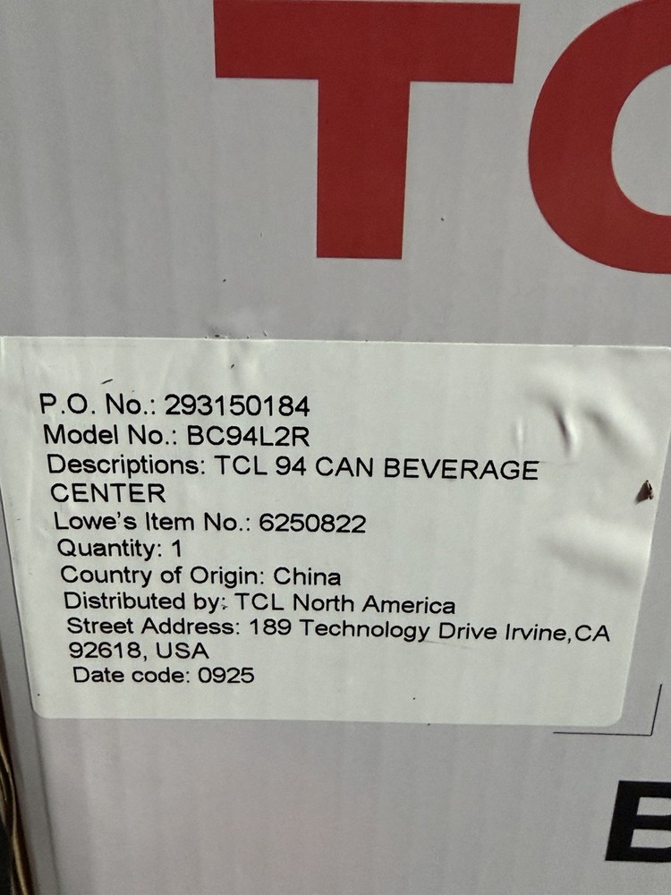 Beverage Cooler ￼