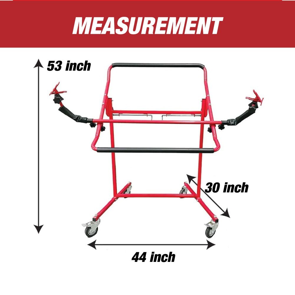 Adjustable Bumper Repair Stand - Securely Holds Plastic Car Bumper Covers