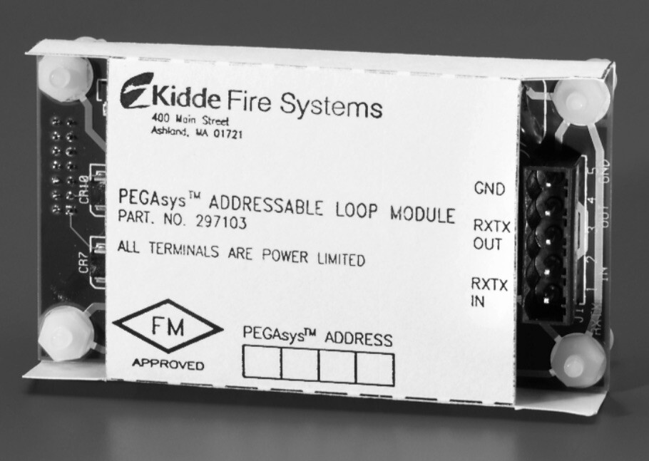 kidde fenwal Pagasys Addressable Loop Module 297103