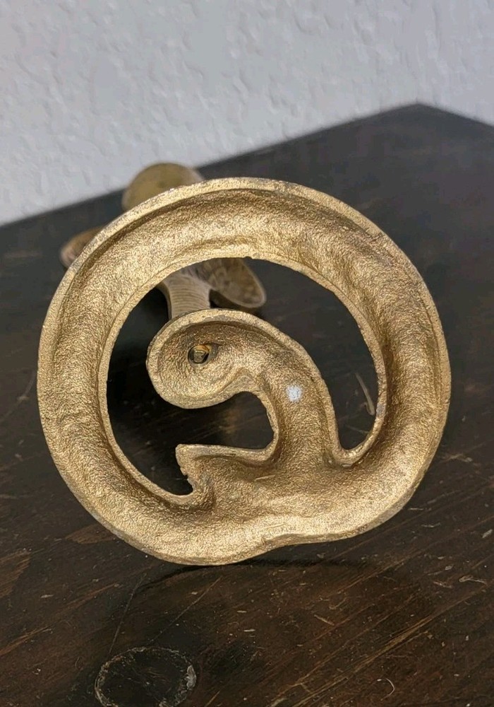 Vintage Brass Cobra Snake Incense Burner