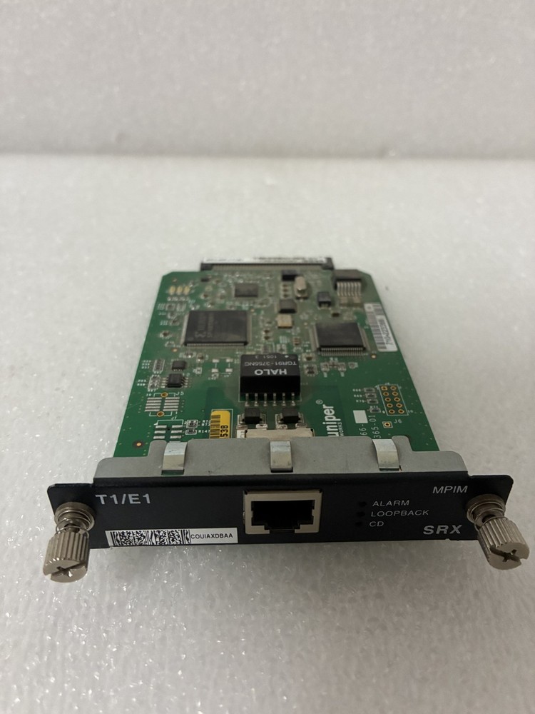 Juniper Physical Interface Module MPIM SRX-MP-1T1E1 T1 710-023366