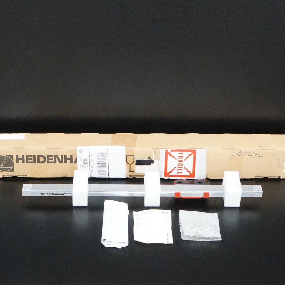 HEIDENHAIN 372847-14 Linear Encoder Scale LC491F, 520mm, 5.0um