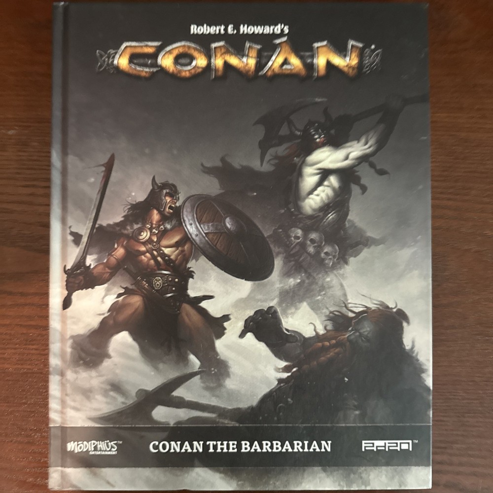 Modiphius Conan RPG Conan the Barbarian Sourcebook   EX/NM