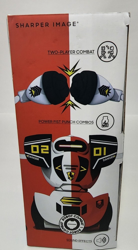 Sharper Image Remote Control (RC) Robot Fighting Set Multiplayer Brand New