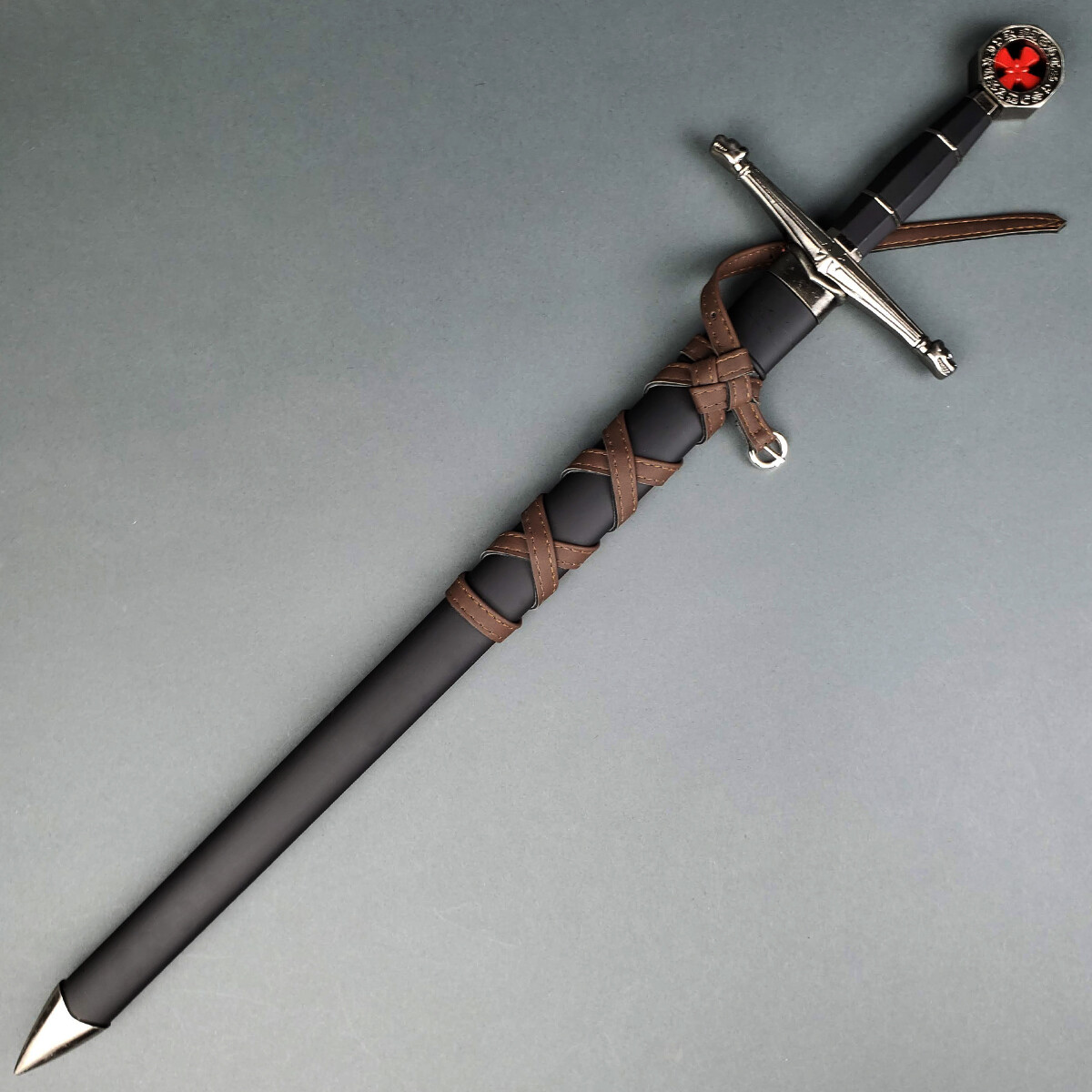 Prince Sword with Sheath, Crusader Knight Templar Short Sword