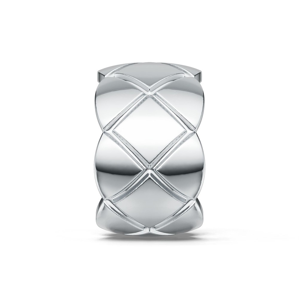 Sterling Silver Band Ring 13mm Wide with Pattern