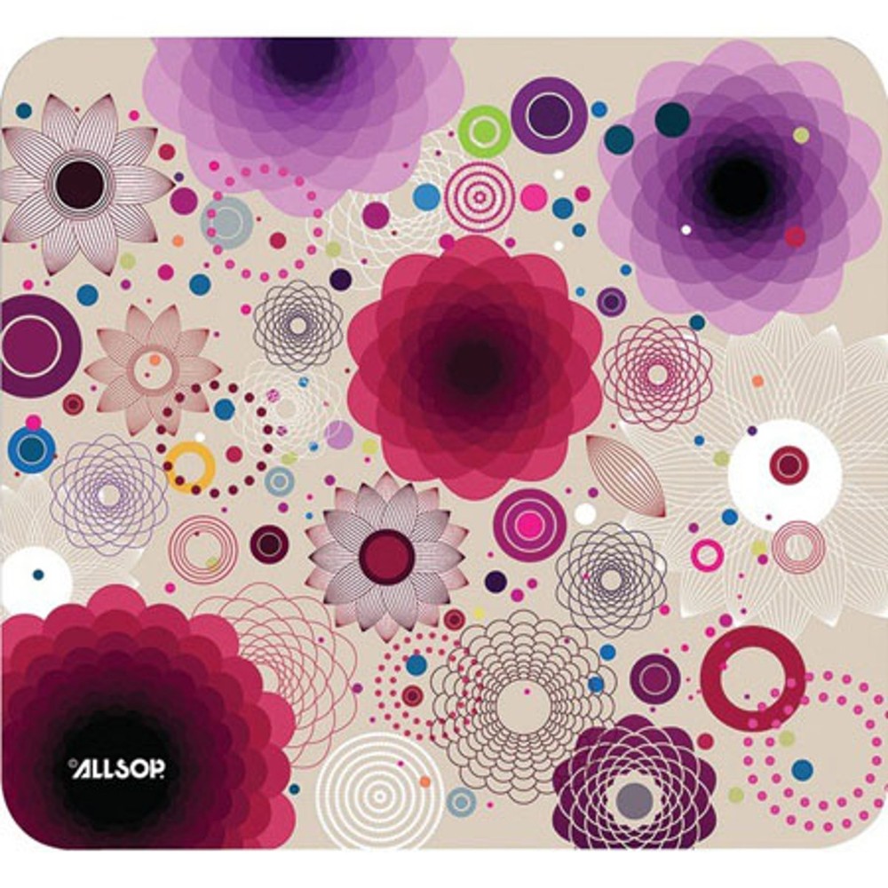 Allsop Mouse Pad, Floral Retro