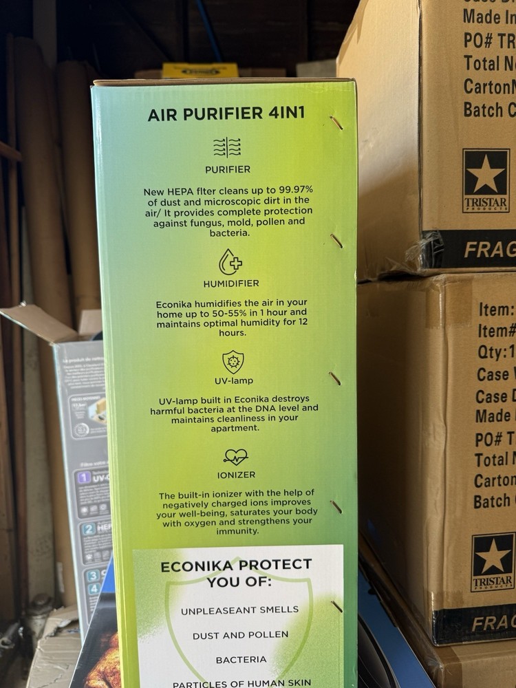 ECONICA SMART TRUE HEPA AIR PURIFIER