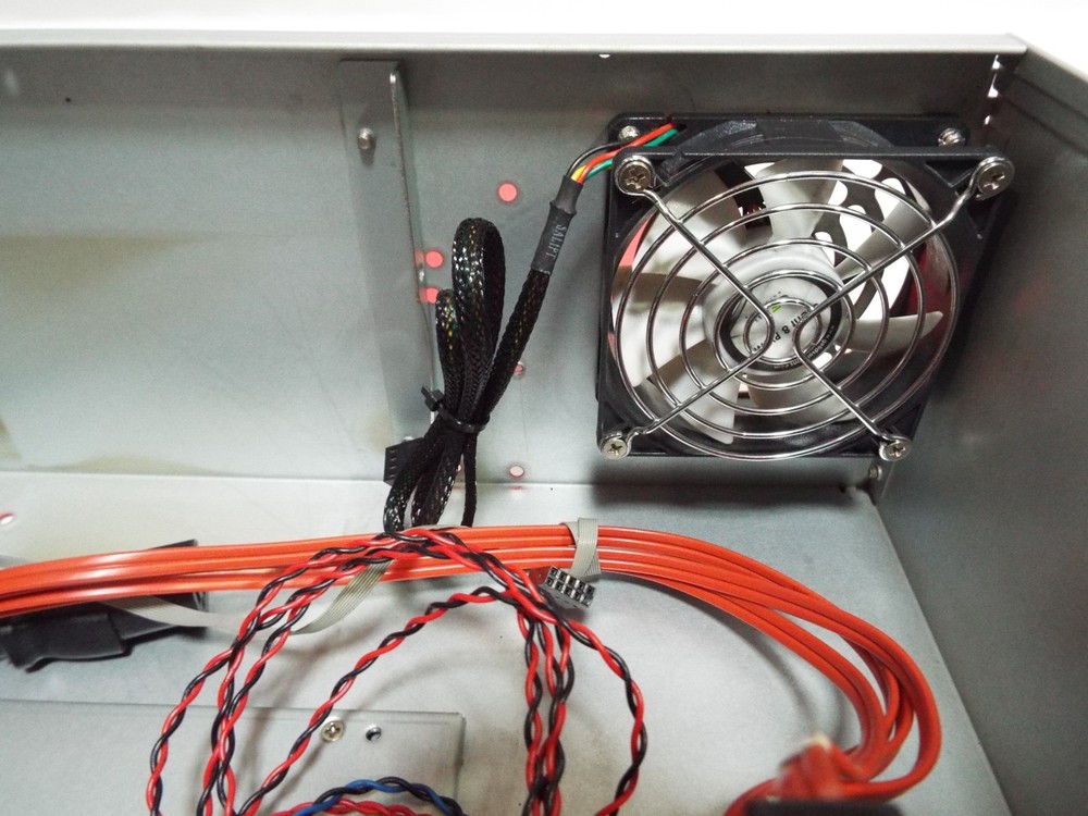 A.T.WORKS 19" 3U server case chassis RED Adaptec RAID Controller Hot Swap Bays