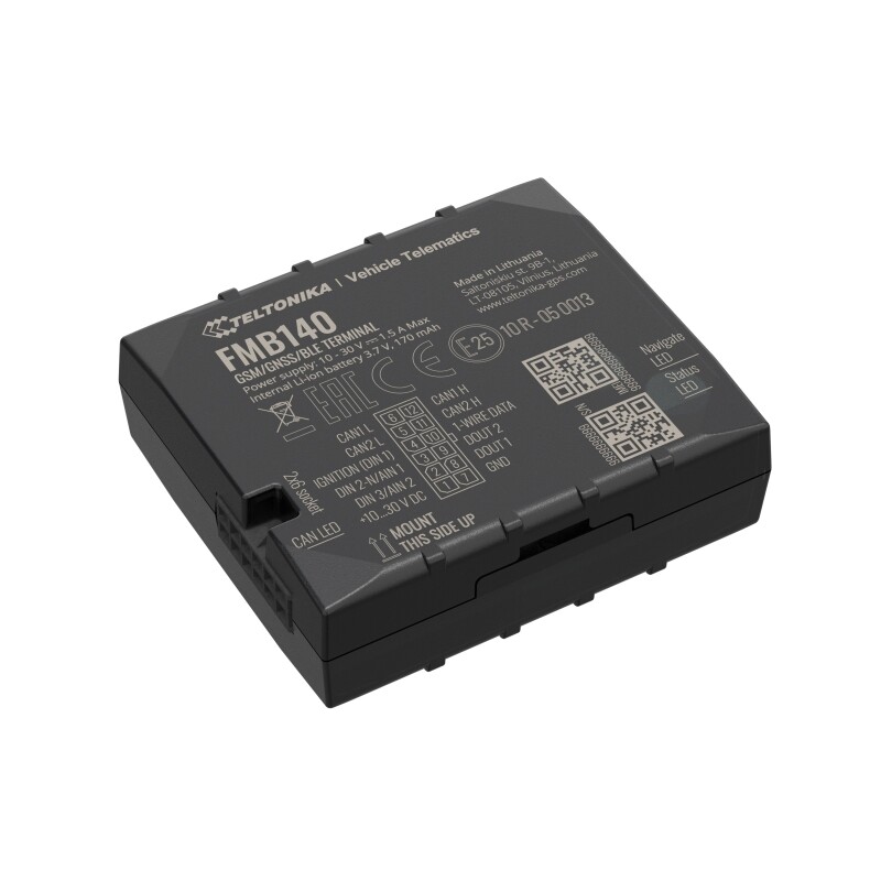 TELTONIKA GPRS/GNSS TRACKER WITH CAN data reading feature (FMB140)