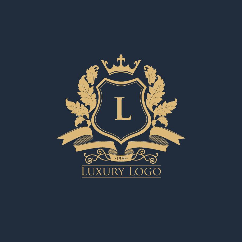 LUXURY LOGO DESIGN - SOURCE FILES - UNLIMITED REVISIONS