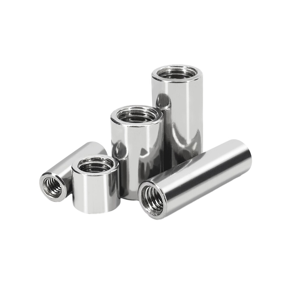 Stainless lengthen Round Nut Standoff Spacer Pillar Female Thread Studs M2 - M20