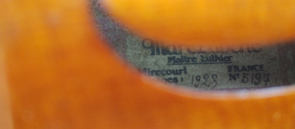 French Violin 4/4 Marc Laberte année 1923