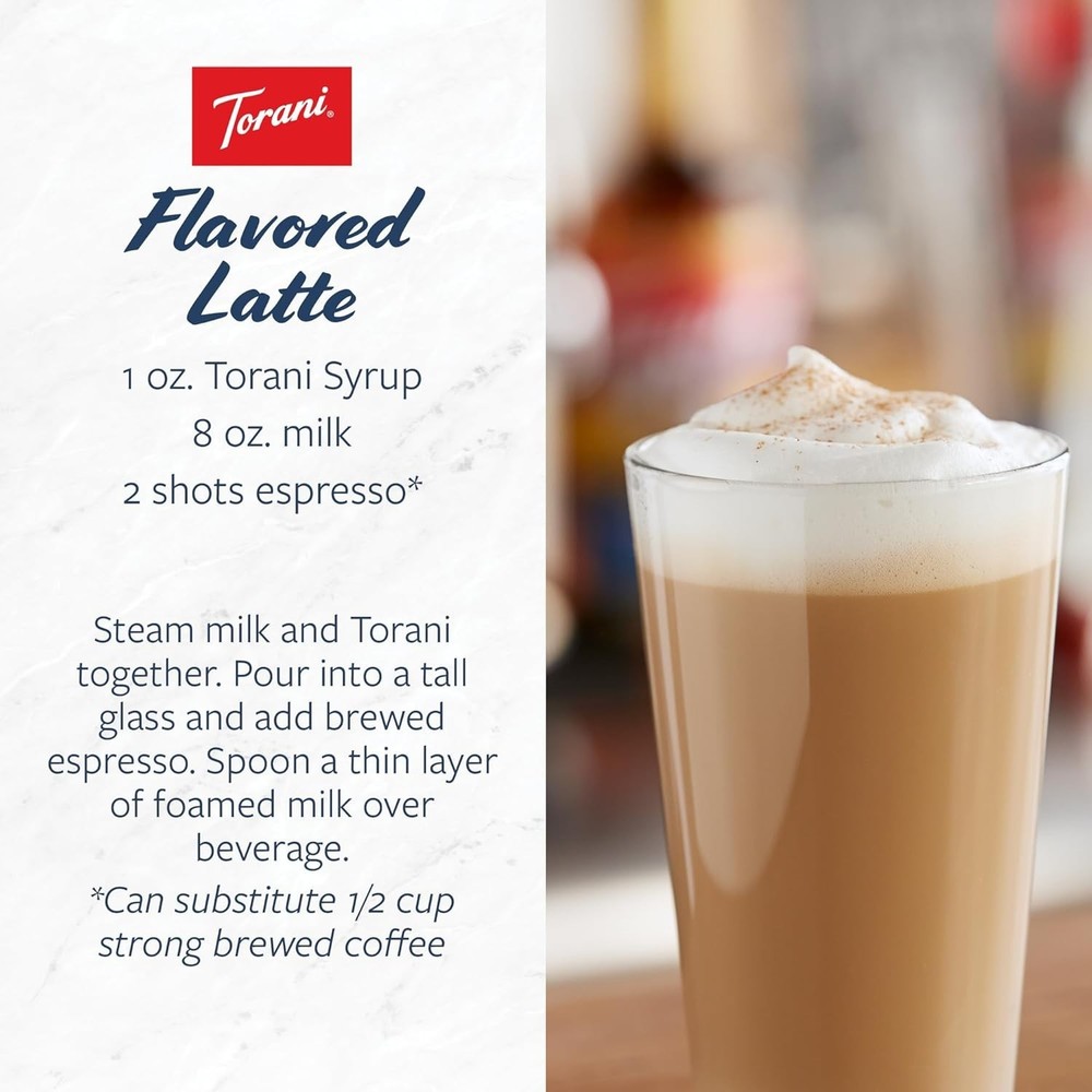 Caramel, Vanilla, Hazelnut Syrup Combo