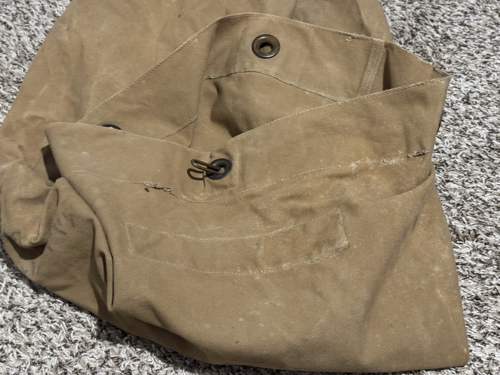 WWII USMC Seabag Named