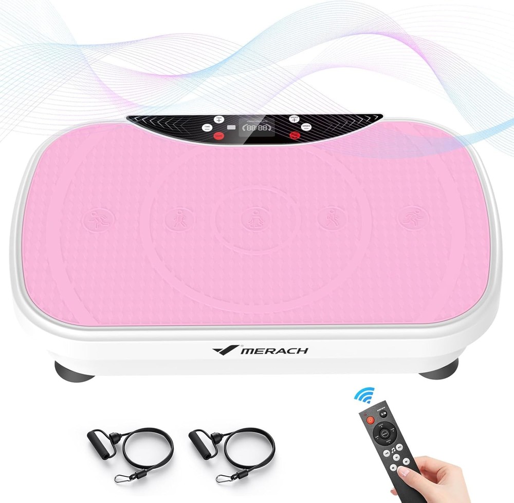 Vibration Plate Exercise Machine, for Lymphatic Drainage Weight Loss