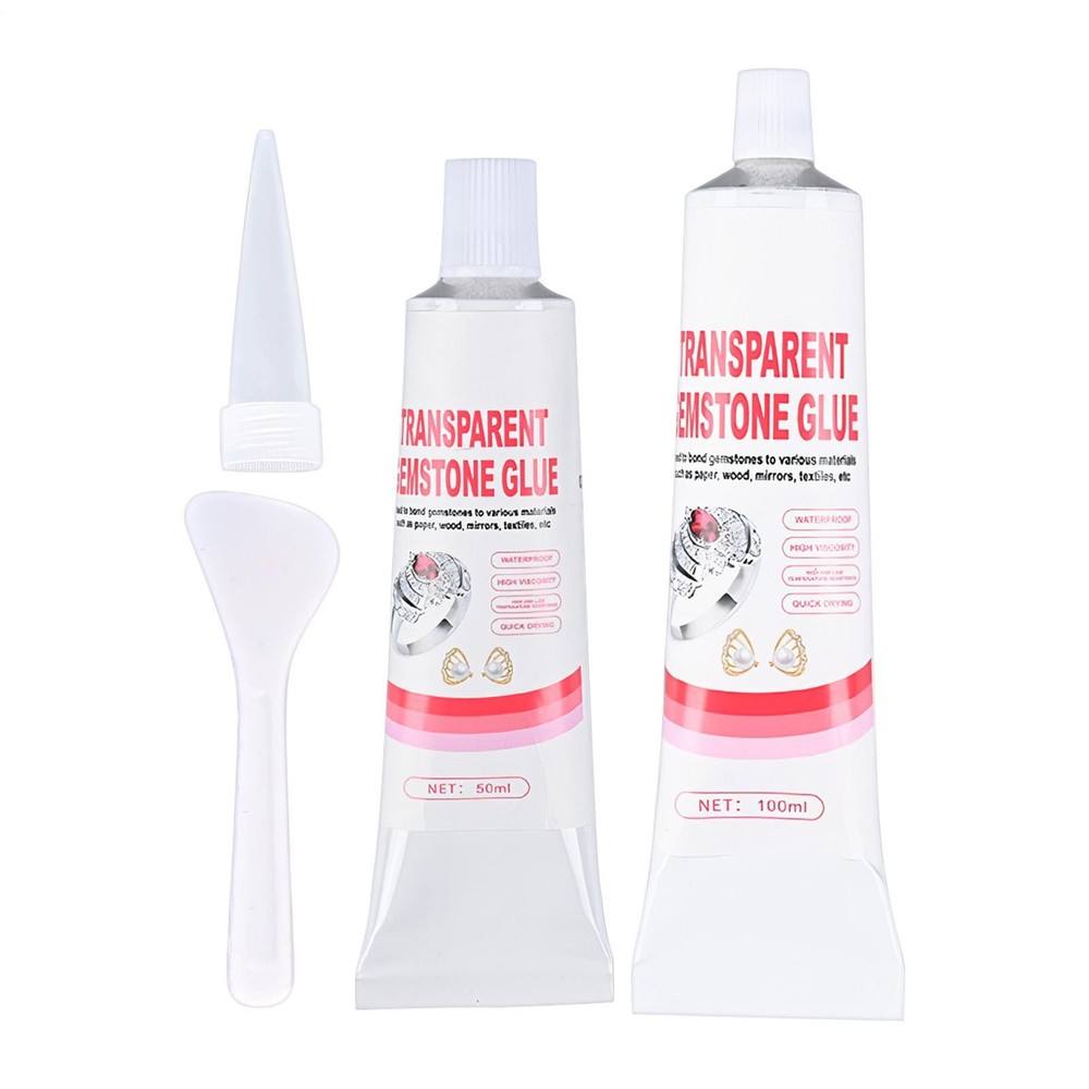 Glue for Rhinestones Clear Multifunctional Precise Adhesive Strong