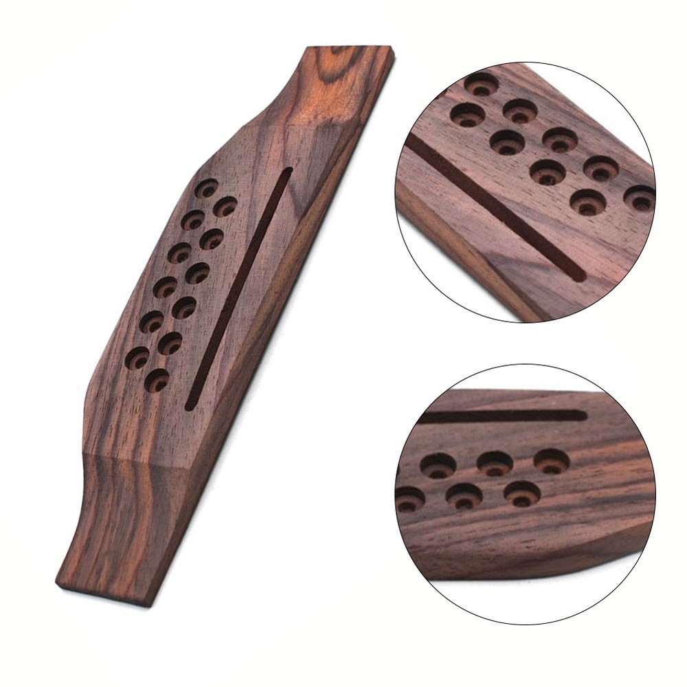 Restore Your Guitar's Glory Replace with a Rosewood Bridge for 12 String