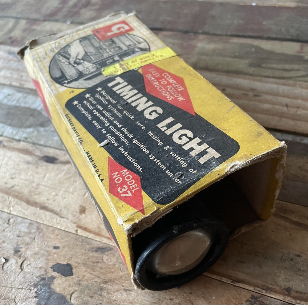 Engine Timing Light Model no. 37 Auto Car Truck Original Box