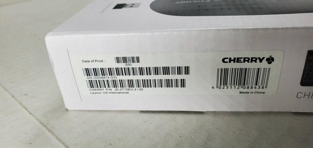 Cherry DW 3000 WIRELESS KEYBOARD/MOUSE BUNDLE JD-0710EU-2/00 New