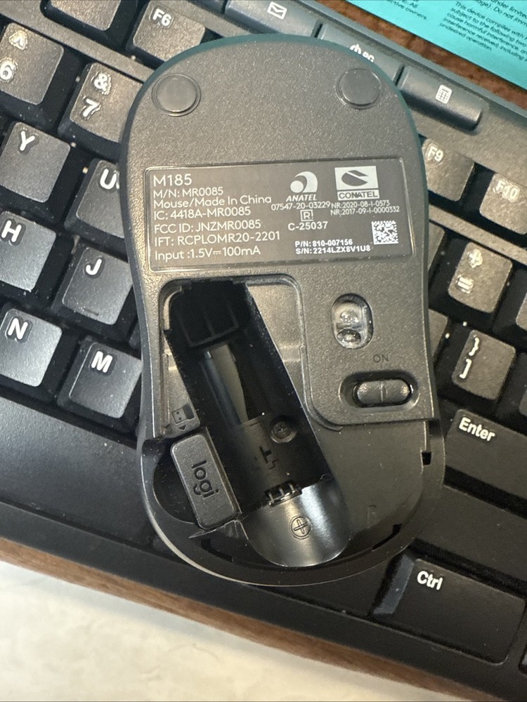 Logitech MK270 Wireless Keyboard & Wireless Mouse Combo