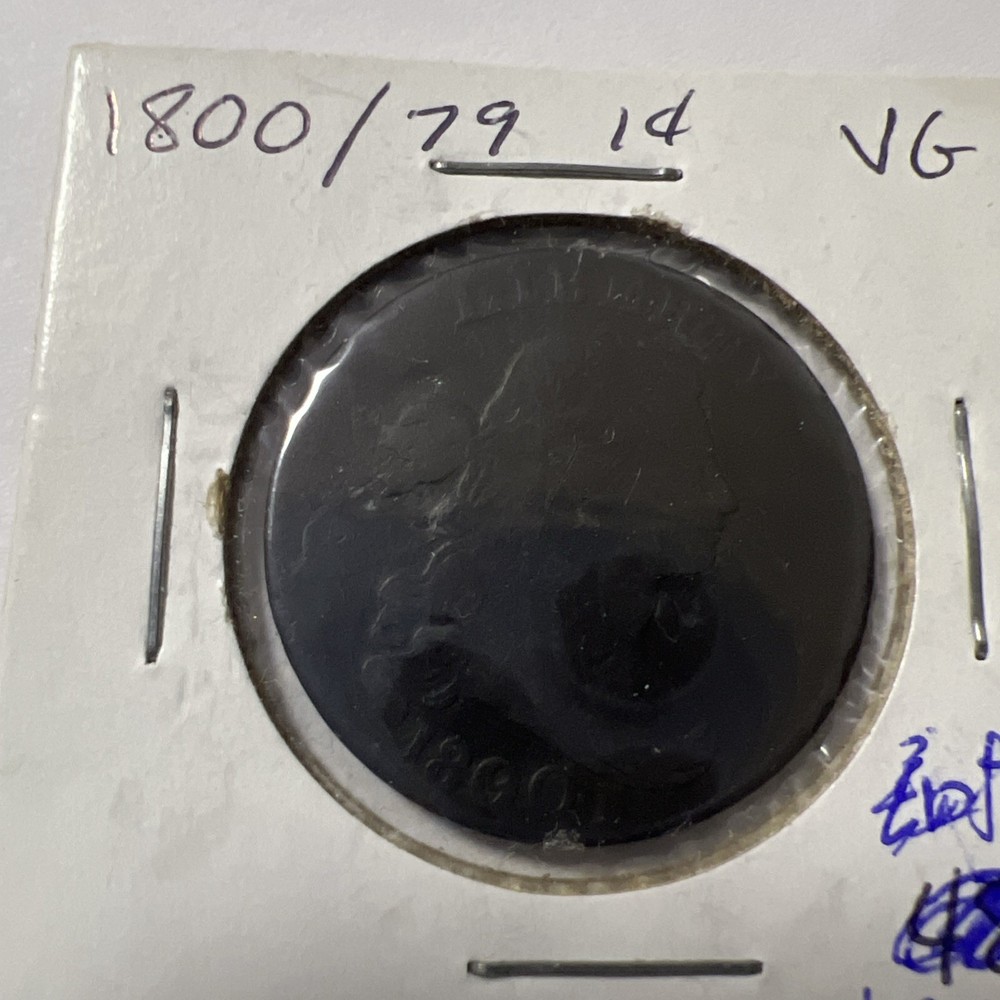 1800/79 Draped Bust Large Cent  VF (2#)