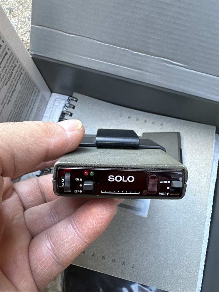 Escort Solo Radar Detector