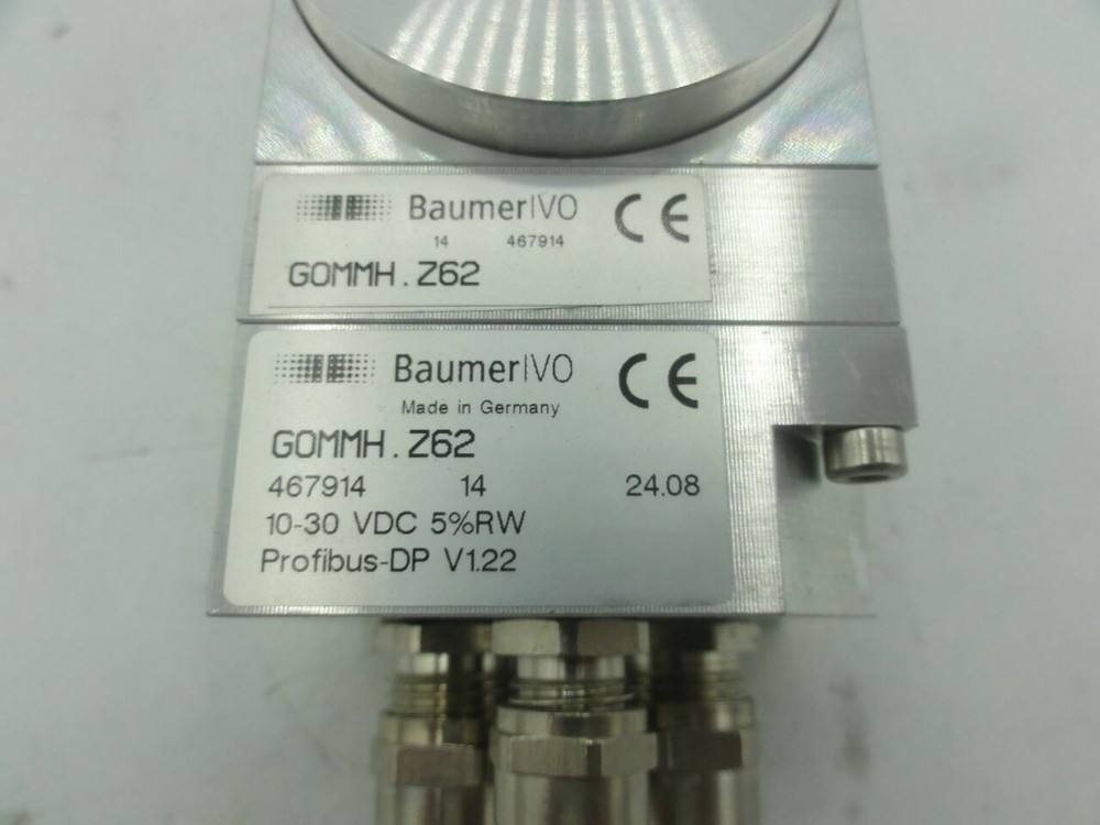 Baumer IVO GOMMH.Z62 Encoder w/ Profibus Communication Module - Used