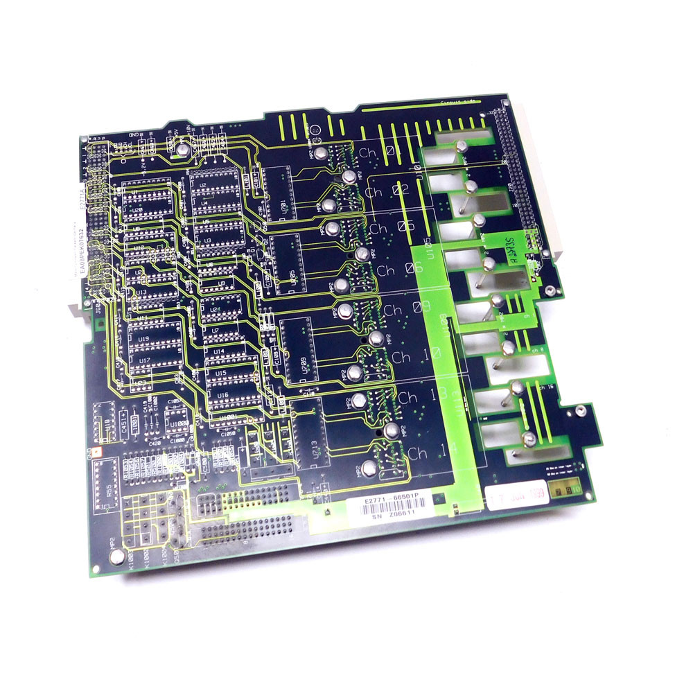 Hewlett Packard E2771A Agilent PCB Processor Board Made In Germany 14 Channels
