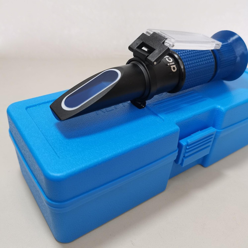 Aichose 0-80% Brix Meter Refractometer for Measuring Sugar Content Blue-black