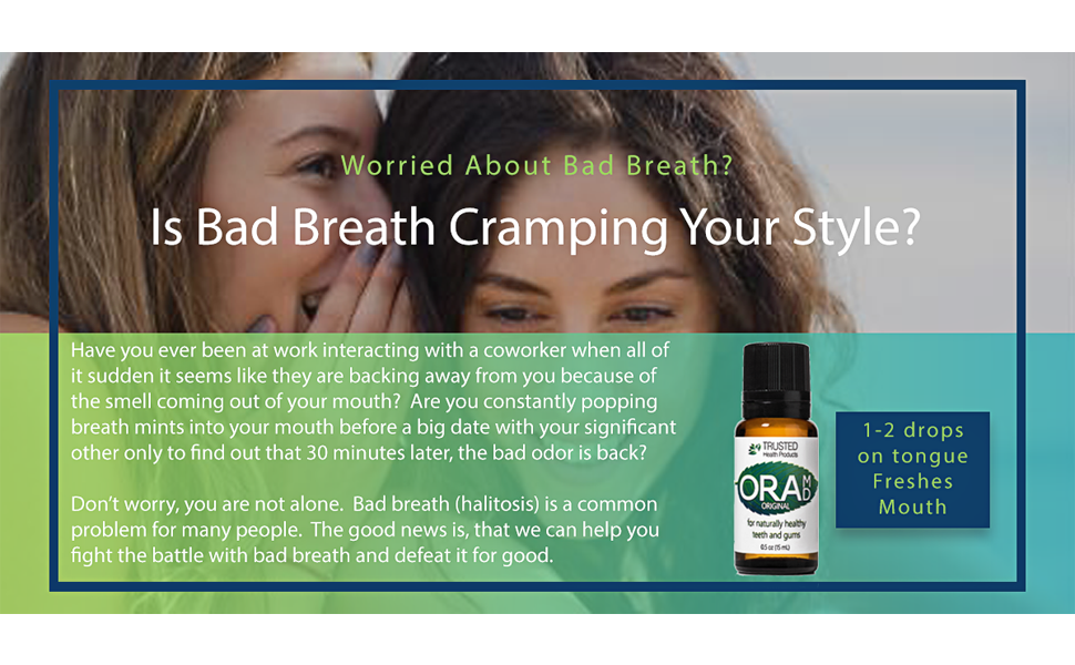 Two Pack OraMD Original Drops for Teeth and Gum, Gingivitis Bleeding Gums.