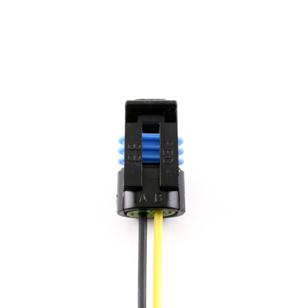 LT1 Black 2 Wire Coolant Temperature Sensor Connector Pigtail Camaro Corvette