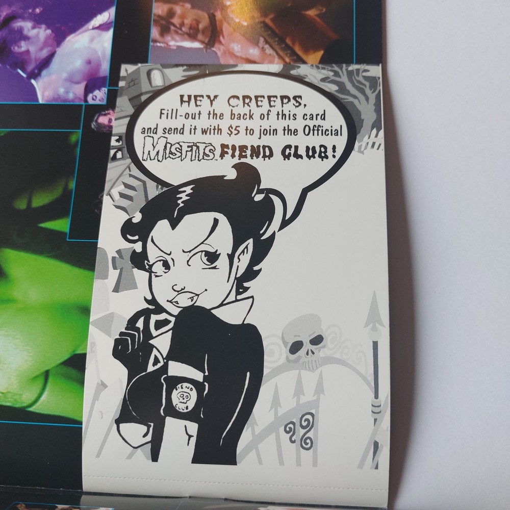 VTG Misfits Signed Concert Tour Program Autographed Evil Live Tour Book 1998