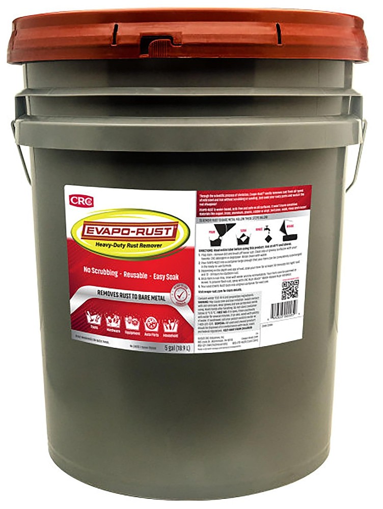 Evapo-Rust Heavy Duty Rust Remover 5 Gallons - Water-Based Solution