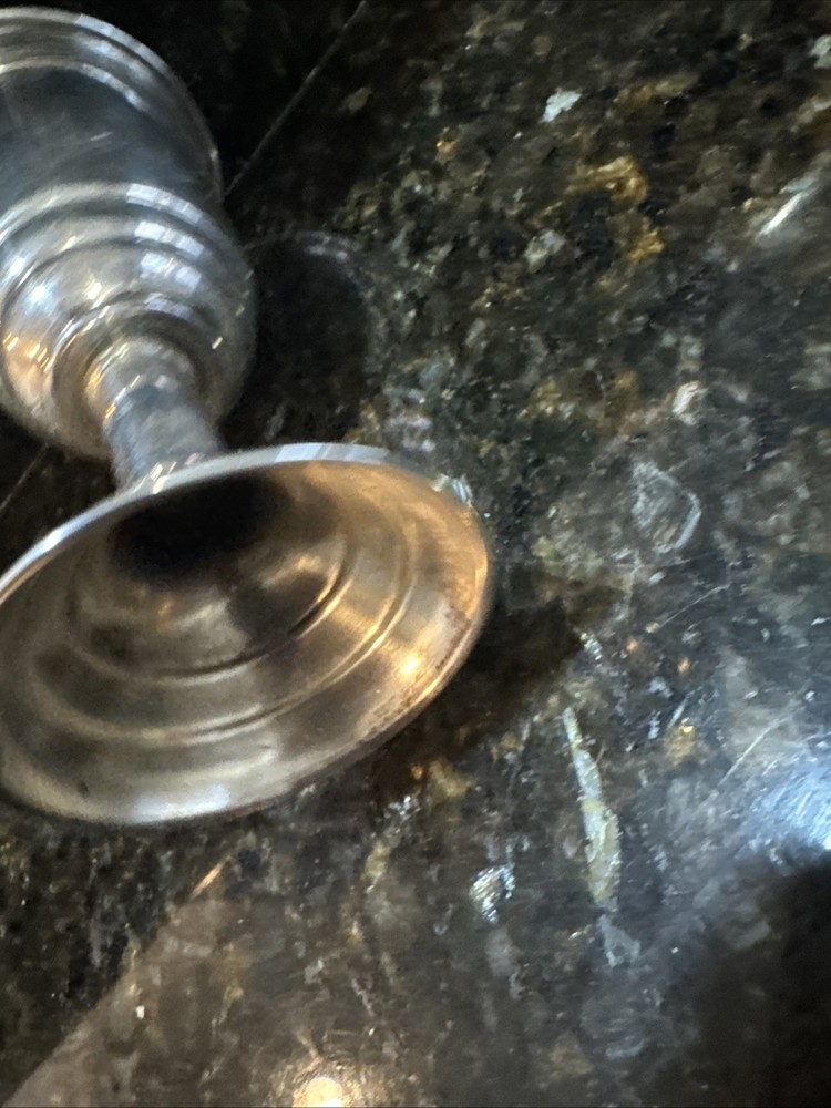 Sterling Repousse Goblet, 2 Oz