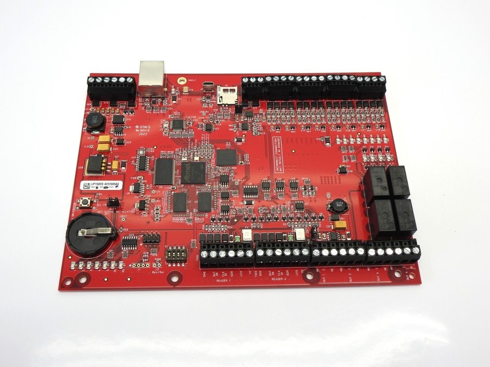 Mercury Security LP1502 LP1502D Intelligent Controller Board ~NO FIRMWARE LOADED