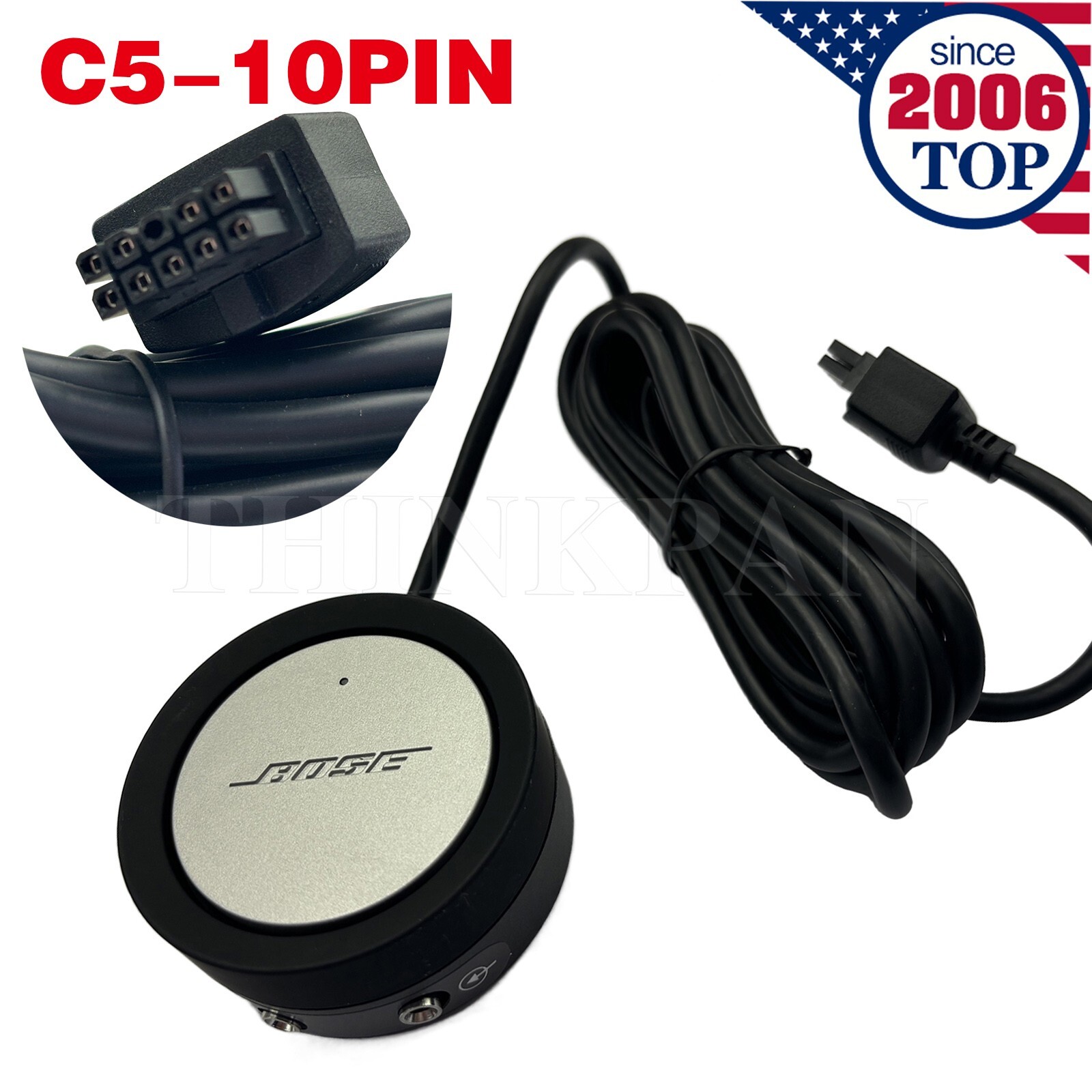 Bose Companion 5 Volume Control Pod 10 pin for Companion 5 Speakers Rectangle