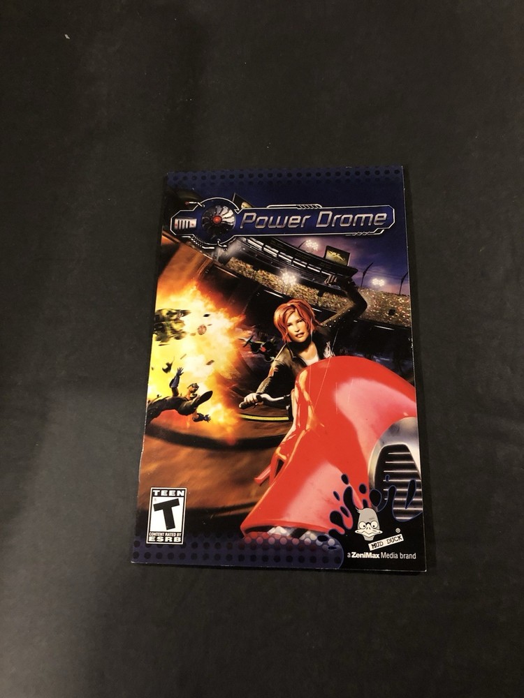 power drome ps2 Manual Only